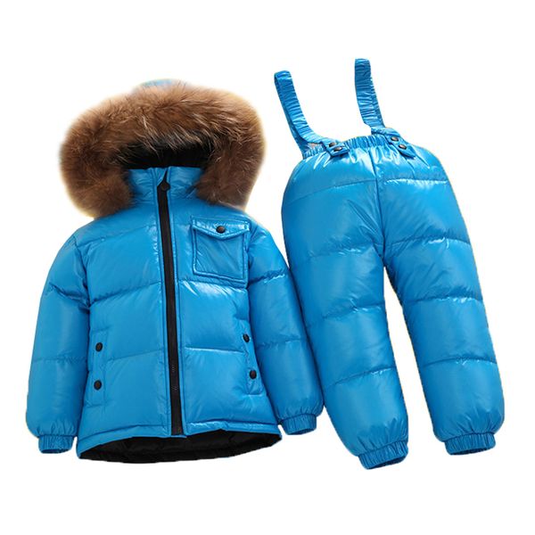 dollplus 2020 winter children clothing boys girls ski suit kids sport 2pcs set fur hood duck down coats jackets warm pants, White
dollplus 2020 winter children clothing boys girls ski suit kids sport 2pcs set fur hood duck down coats jackets warm pants, White