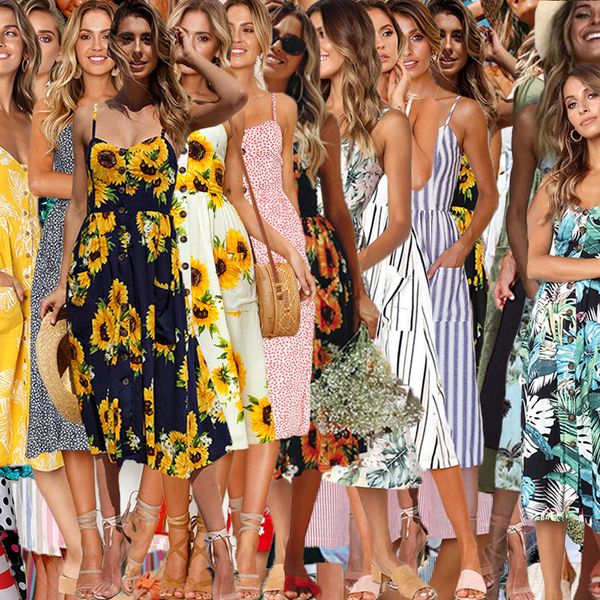 boho designer floral sleeveless midi wedding dresses 33 styles women print summer v neck pockets pleated backless button dresses 10pcs s-3xl, White;black
boho designer floral sleeveless midi wedding dresses 33 styles women print summer v neck pockets pleated backless button dresses 10pcs s-3xl, White;black