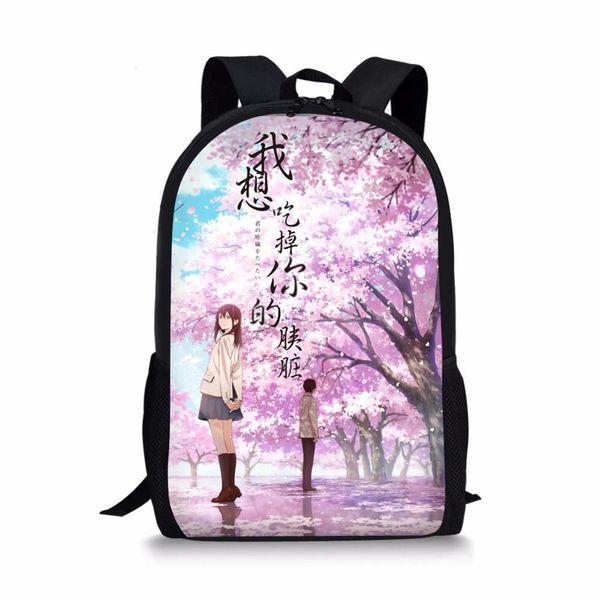 haoyun fashion children backpack i want to eat your pancreas pattern school book bags cartoon gothic design teenagers school bag
haoyun fashion children backpack i want to eat your pancreas pattern school book bags cartoon gothic design teenagers school bag