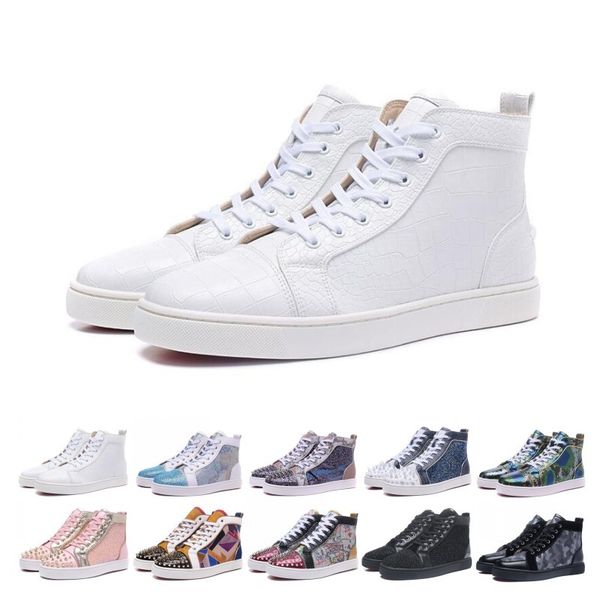 2019 designer studded spikes flats shoes for mens women party lovers genuine leather sneakers autumn winter casual, Black
2019 designer studded spikes flats shoes for mens women party lovers genuine leather sneakers autumn winter casual, Black
