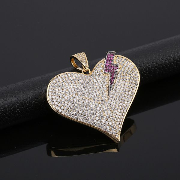 ins lightning love pendeloque cut man necklace, Silver
ins lightning love pendeloque cut man necklace, Silver