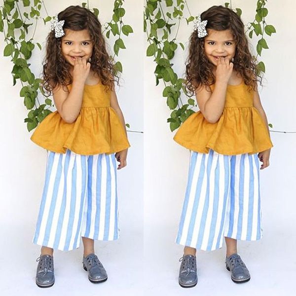 pudcoco girl set 6m-5y us kids toddler baby girl summer dress+striped pants clothes outfit sunsuit, White
pudcoco girl set 6m-5y us kids toddler baby girl summer dress+striped pants clothes outfit sunsuit, White