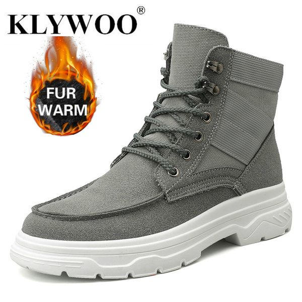 winter men shoes high plush fur warm winter ankle boots casual fashion outdoor sport trekking shoes dropshipping klywoo, Black
winter men shoes high plush fur warm winter ankle boots casual fashion outdoor sport trekking shoes dropshipping klywoo, Black