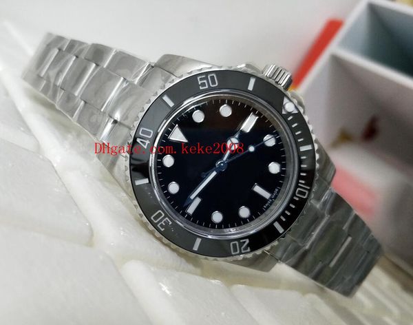 wristwatches bp factory 40mm 114060 no date ceramic bezel asia 2813 movement stainless steel mechanical automatic mens watch watches, Slivery;brown
wristwatches bp factory 40mm 114060 no date ceramic bezel asia 2813 movement stainless steel mechanical automatic mens watch watches, Slivery;brown