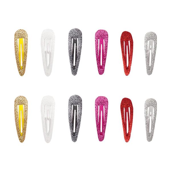 12pcs pure color meatl snap no slip cute printed glitter hair clip barrettes hairpins for girls kids, Golden;silver
12pcs pure color meatl snap no slip cute printed glitter hair clip barrettes hairpins for girls kids, Golden;silver