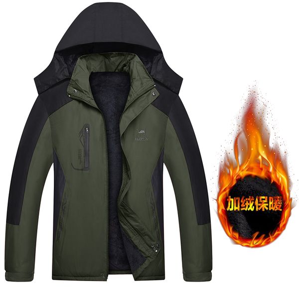 winter men jackets thick mens hiking jacket casual outwear warm hooded coat man windproof overcoat homme outdoor fashion top, Black
winter men jackets thick mens hiking jacket casual outwear warm hooded coat man windproof overcoat homme outdoor fashion top, Black