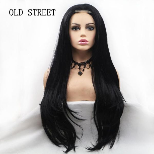 natural black long straight hair synthetic lace front wigs baby hair high temperature fiber soft lace wigs for black women
natural black long straight hair synthetic lace front wigs baby hair high temperature fiber soft lace wigs for black women
