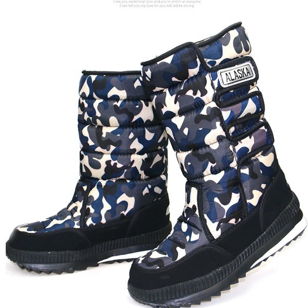 men boots platform snow boots for men thick plush waterproof slip resistant winter shoes plus size 36 - 47 2019 winter, Black
men boots platform snow boots for men thick plush waterproof slip resistant winter shoes plus size 36 - 47 2019 winter, Black