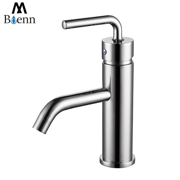 deck mounted basin taps bathroom sink faucet brass chrome mixer water tap and cold basin faucets single handle