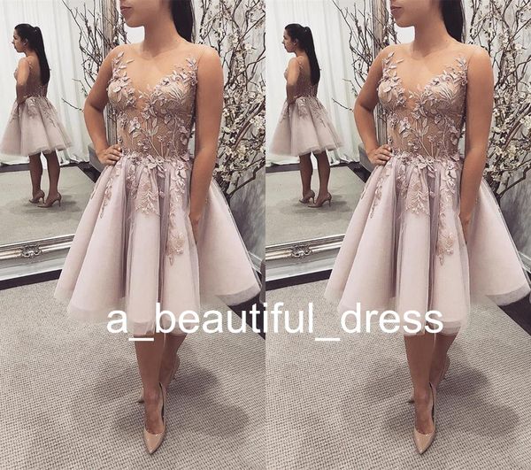 new short prom dresses lace appliqued light purple arabic beads evening gowns robe de soiree graduation formal party cocktail dress gd7804, Blue;red
new short prom dresses lace appliqued light purple arabic beads evening gowns robe de soiree graduation formal party cocktail dress gd7804, Blue;red