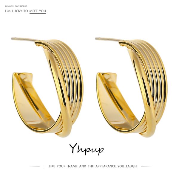 yhpup personalized twisted metal stud earrings minimalist golden geometric earrings copper jewelry aros mujer oreja gift 2020, Golden;silver
yhpup personalized twisted metal stud earrings minimalist golden geometric earrings copper jewelry aros mujer oreja gift 2020, Golden;silver