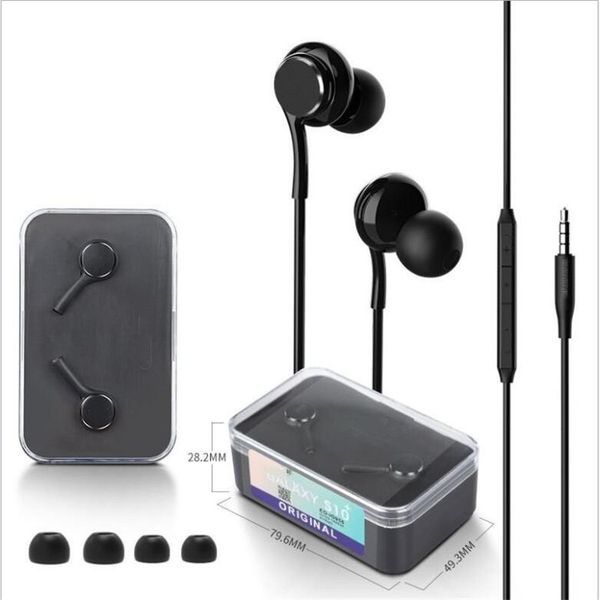 wire s10 headset for samsung s10 s10e s10p in ear 3.5mm headset headphone earphone black and white eo-ig955 with retail box
wire s10 headset for samsung s10 s10e s10p in ear 3.5mm headset headphone earphone black and white eo-ig955 with retail box