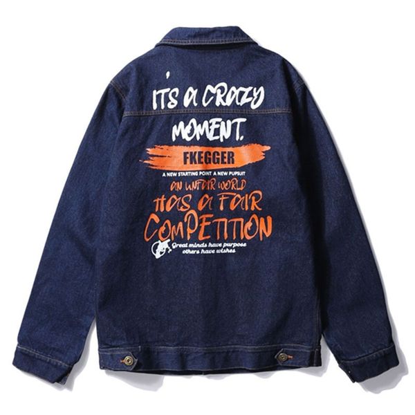 vintage jackets men sweatshirt personality letter pattern print windbreaker 2019 spring autumn denim coat male streetwear q0186, Black;brown
vintage jackets men sweatshirt personality letter pattern print windbreaker 2019 spring autumn denim coat male streetwear q0186, Black;brown