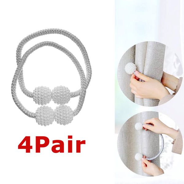 4pair polyester pearl classic european window drapries magnetic curtain tiebacks/holdbacks/holders decorative
4pair polyester pearl classic european window drapries magnetic curtain tiebacks/holdbacks/holders decorative