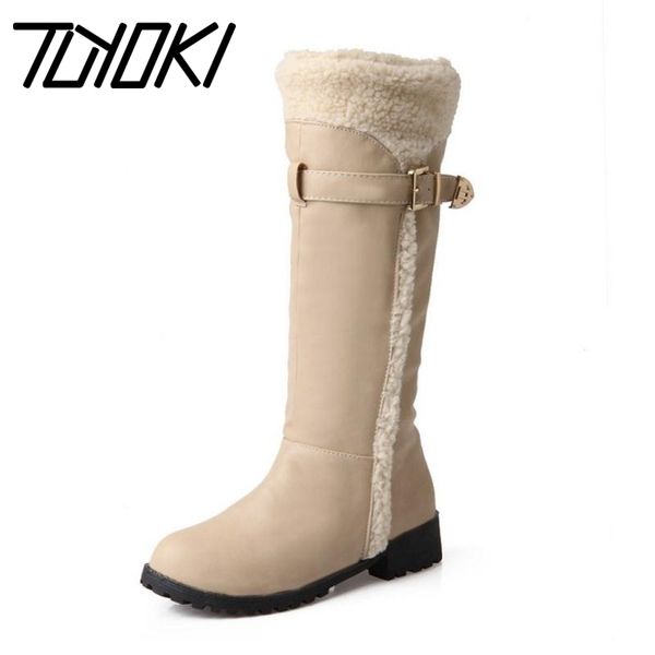 tuyoki size 34-43 women mid calf flats boots thick fur metal flats boots women warm fur shoes winter botas for woman footwears, Black
tuyoki size 34-43 women mid calf flats boots thick fur metal flats boots women warm fur shoes winter botas for woman footwears, Black