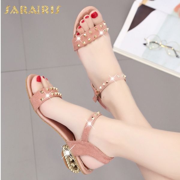 sarairis 2020 new fashion square heels summer sandals woman shoes dropship rivet buckle strap comfortable shoes women sandals, Black
sarairis 2020 new fashion square heels summer sandals woman shoes dropship rivet buckle strap comfortable shoes women sandals, Black