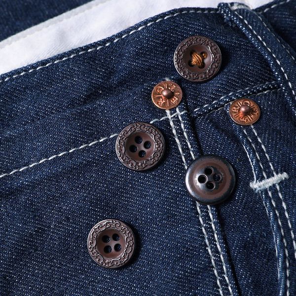 gs-0001 read description 14 oz raw indigo selvage denim pants sanforised thick raw denim jean, Blue
gs-0001 read description 14 oz raw indigo selvage denim pants sanforised thick raw denim jean, Blue