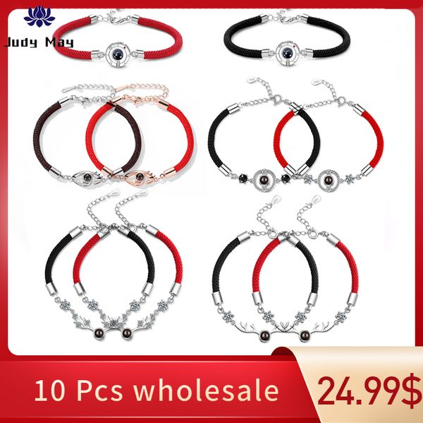 10pcs wholesale 100 languages i love you bracelet bangle red black handmade rope bracelet for women lover couple jewelry gift
10pcs wholesale 100 languages i love you bracelet bangle red black handmade rope bracelet for women lover couple jewelry gift