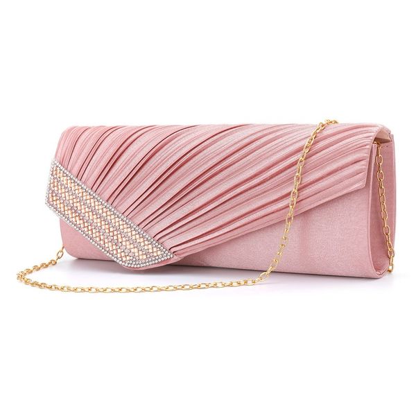 2020 new korean dinner bag women's twill and diamond fold clutch bag lady
2020 new korean dinner bag women's twill and diamond fold clutch bag lady