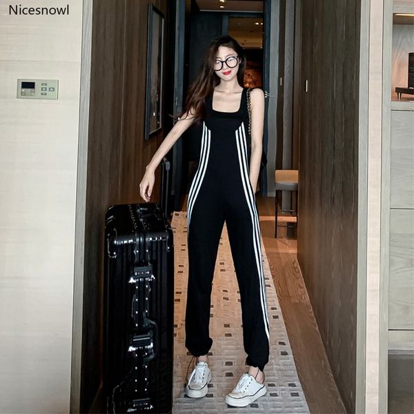 summer new loose straight-leg pants casual overall strap jumpsuit + all-match solid color square collar render vest, White;black
summer new loose straight-leg pants casual overall strap jumpsuit + all-match solid color square collar render vest, White;black