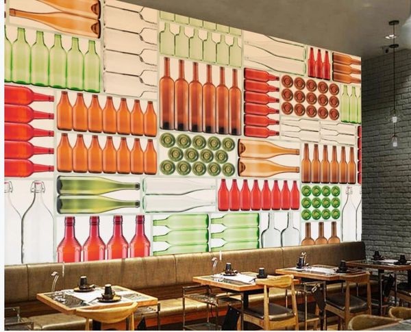 wallpaper for walls 3 d for living room european retro bottle background wall
wallpaper for walls 3 d for living room european retro bottle background wall