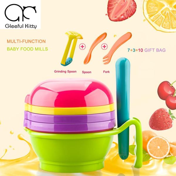 2020 10pcs/set feeding baby food mills manual baby food grinder for fruit and vegetables infantil de cocina food press machine zxddd
2020 10pcs/set feeding baby food mills manual baby food grinder for fruit and vegetables infantil de cocina food press machine zxddd