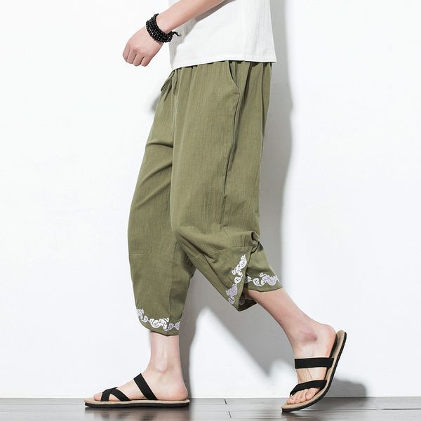 5xl summer men linen casual baggy sweatpants embroid loose harem jogger pant male running fitness workout track pant sporstwear, Black;blue
5xl summer men linen casual baggy sweatpants embroid loose harem jogger pant male running fitness workout track pant sporstwear, Black;blue