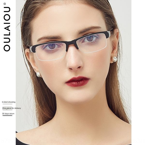 850 finished female degree men's frame half frame ultra light myopia glasses finished myopia glasses for students, Silver
850 finished female degree men's frame half frame ultra light myopia glasses finished myopia glasses for students, Silver