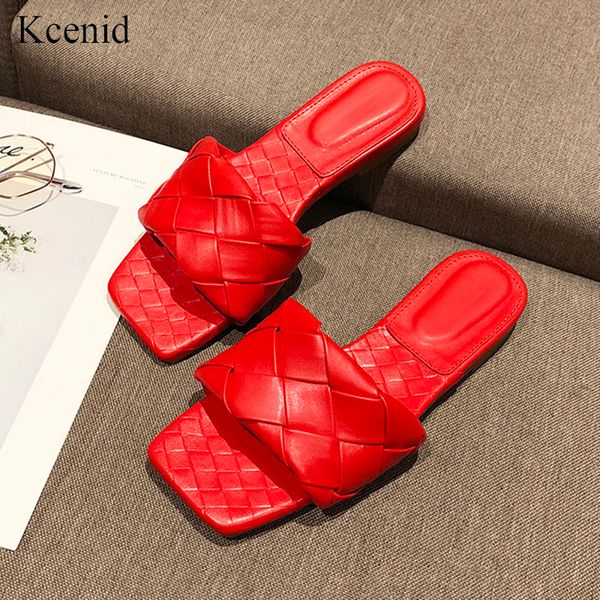 kcenid 2020 summer new woven slippers women slip on slides women fashion square toe casual flip flops beach flat slippers shoes, Black
kcenid 2020 summer new woven slippers women slip on slides women fashion square toe casual flip flops beach flat slippers shoes, Black