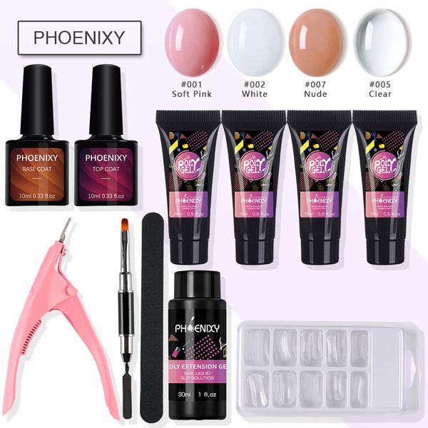 poly gel set 4/6/9 pcs kit clear uv gel varnish nail polish art kit quick building for nails extensions hard jelly poly
poly gel set 4/6/9 pcs kit clear uv gel varnish nail polish art kit quick building for nails extensions hard jelly poly