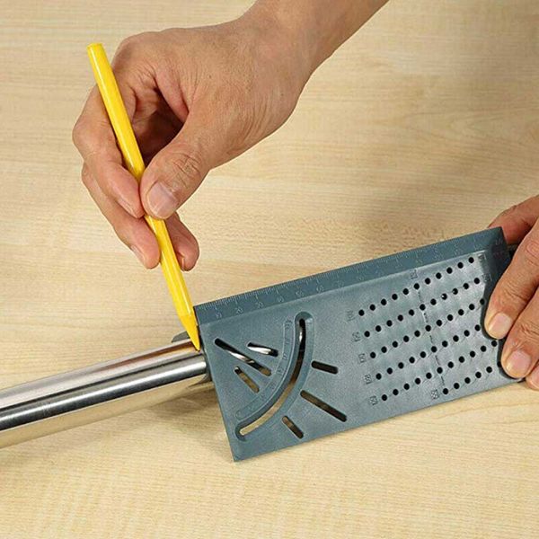 woodworking scribe t-type ruler 3d mark line gauge ruler square layout 90 degree measure tool with gauge & rule
woodworking scribe t-type ruler 3d mark line gauge ruler square layout 90 degree measure tool with gauge & rule