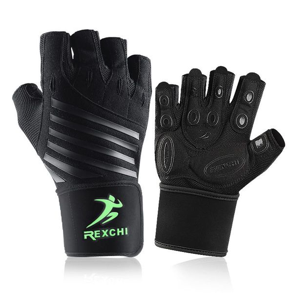 fitness half-finger gloves breathable mesh gym gloves non-slip dumbbells exercise cycling hiking sports, Black
fitness half-finger gloves breathable mesh gym gloves non-slip dumbbells exercise cycling hiking sports, Black