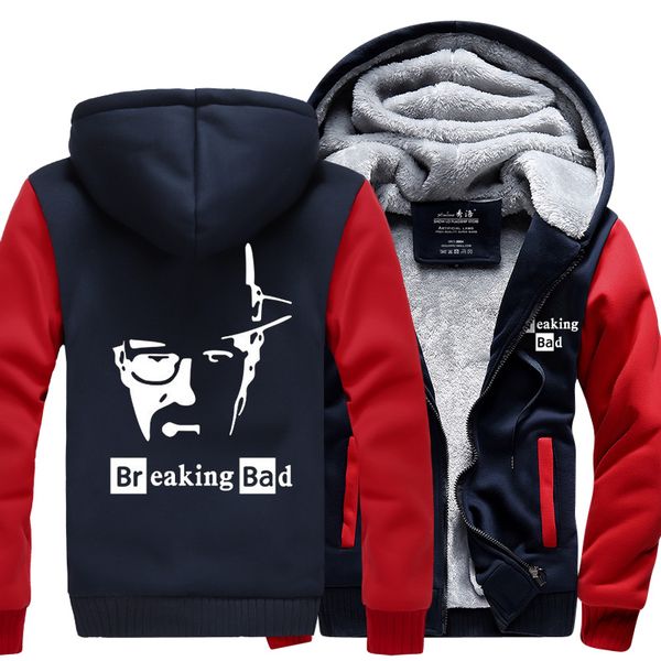 breaking bad heisenberg hoodies men sweatshirt spring winter warm fleece thicken hip hop hoodie 2017 hipster jacket, Black
breaking bad heisenberg hoodies men sweatshirt spring winter warm fleece thicken hip hop hoodie 2017 hipster jacket, Black