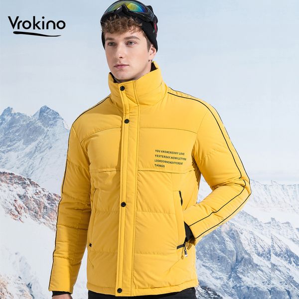 7 color options 2019 winter warm down jacket men's 90% white duck down jacket stylish casual jacket, large size, Black
7 color options 2019 winter warm down jacket men's 90% white duck down jacket stylish casual jacket, large size, Black