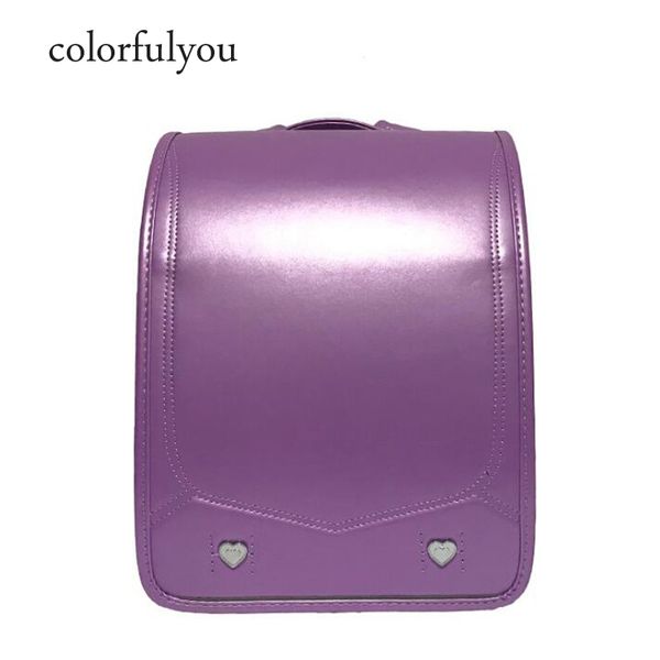 2019 new japanese pu school bag children's backpacks for girls boys patent leather orthopedic backpack love rivets kids book bag
2019 new japanese pu school bag children's backpacks for girls boys patent leather orthopedic backpack love rivets kids book bag