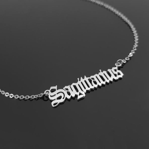 minimalism letter necklace stainless steel 12 constellation zodiac necklaces pendants pisces sagittarius capricorn collier femme, Silver
minimalism letter necklace stainless steel 12 constellation zodiac necklaces pendants pisces sagittarius capricorn collier femme, Silver