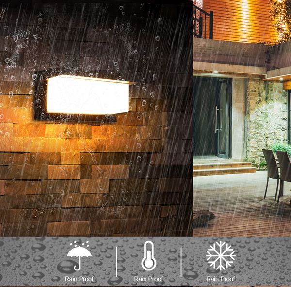 18w waterproof ip65 wall light radar motion sensor led porch light led lamp garden outdoor light ac 85~265v
18w waterproof ip65 wall light radar motion sensor led porch light led lamp garden outdoor light ac 85~265v