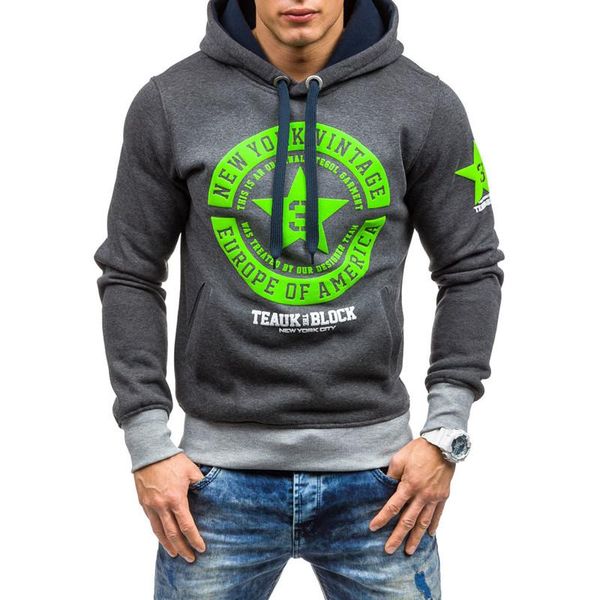 fashion men's sportswear new fashion hooded sweatshirts brand hoodies new fashion male hoodies sport clothing fit, Black 
fashion men's sportswear new fashion hooded sweatshirts brand hoodies new fashion male hoodies sport clothing fit, Black