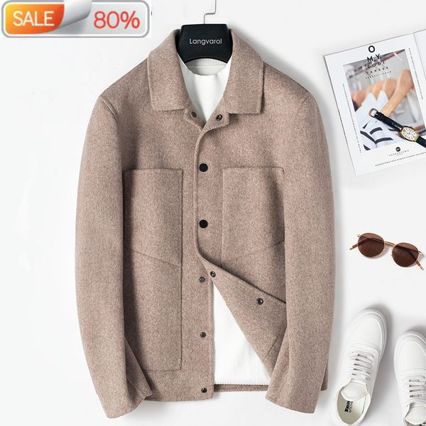 2020 spring men's wool coat short black jacket man korean fashion woolen overcoat chaquetas hombre 2a3a29 b24303, Black;brown
2020 spring men's wool coat short black jacket man korean fashion woolen overcoat chaquetas hombre 2a3a29 b24303, Black;brown