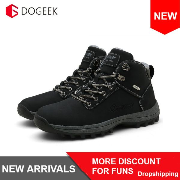 dogeek autumn winter genuine leather men ankle boots new men casual shoes warm vintage snow boots classic motorcycle, Black
dogeek autumn winter genuine leather men ankle boots new men casual shoes warm vintage snow boots classic motorcycle, Black