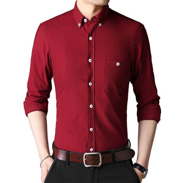 new fashion corduroy shirts spring autumn men long sleeve casual slim fit wild solid color male dress shirt plus size -5xl, White;black
new fashion corduroy shirts spring autumn men long sleeve casual slim fit wild solid color male dress shirt plus size -5xl, White;black