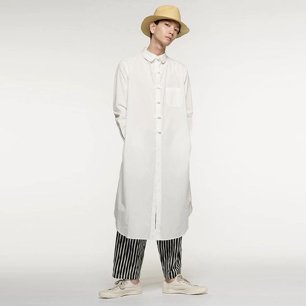 medium length dark fastener chinese style loose and ultra-long custom men's shirt s-6xl a plus-size men's coat, White;black
medium length dark fastener chinese style loose and ultra-long custom men's shirt s-6xl a plus-size men's coat, White;black