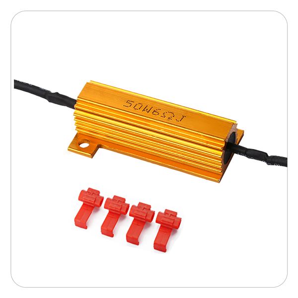 2pcs 50w flash rate load resistors led turn signals buld controllers motorcycle
2pcs 50w flash rate load resistors led turn signals buld controllers motorcycle