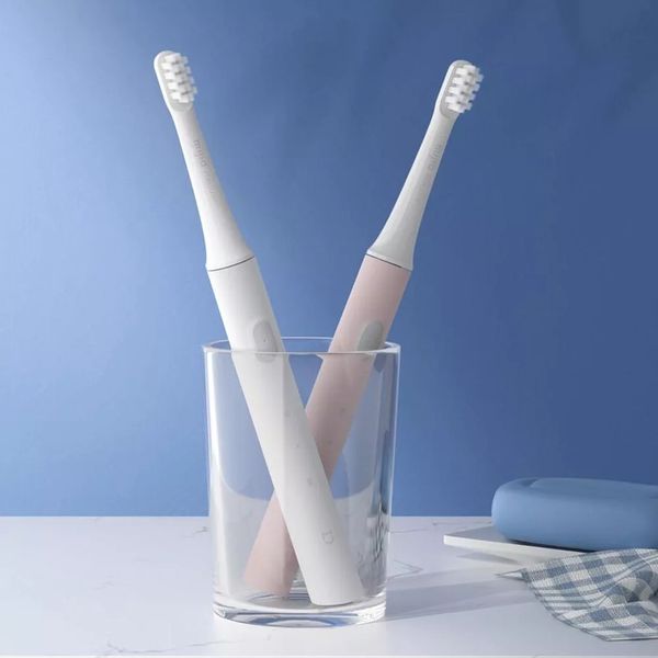 new t100 electric toothbrush waterproof toothbrush head replaceable whitening oral care pink/blue
new t100 electric toothbrush waterproof toothbrush head replaceable whitening oral care pink/blue