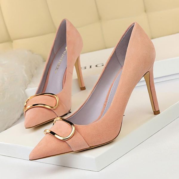 metal belt buckle shoes women new arrival wedding shoes bride pink heels luxury heels bigtree high talon femme, Black
metal belt buckle shoes women new arrival wedding shoes bride pink heels luxury heels bigtree high talon femme, Black