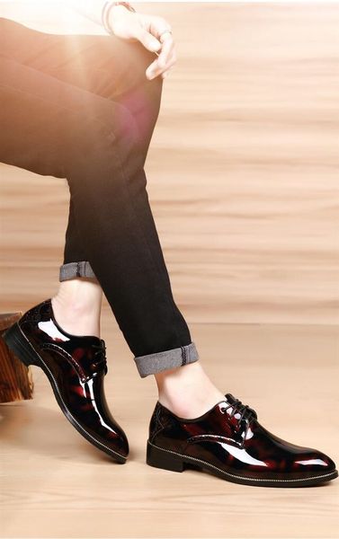 orthopaedic professional sequins handsome leather shoes men british pointy lacquer leather rivet tide shoes korean fashion casual men's, Black
orthopaedic professional sequins handsome leather shoes men british pointy lacquer leather rivet tide shoes korean fashion casual men's, Black