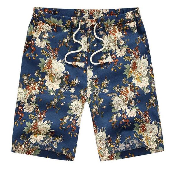 mans beach shorts summer new fashion floral knee length shorts leisure comfortable cotton and linen hawaiian, White;black
mans beach shorts summer new fashion floral knee length shorts leisure comfortable cotton and linen hawaiian, White;black