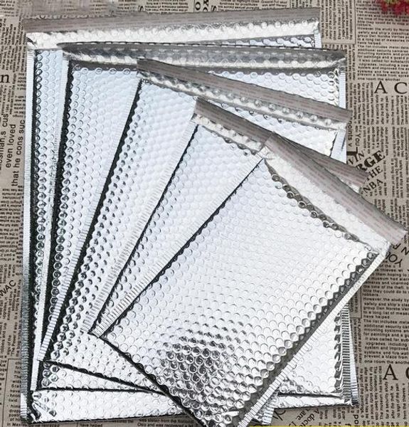40pcs silver foil bubble mailers padded envelopes multi-function packaging material shipping bags bubble mailing envelope bag
40pcs silver foil bubble mailers padded envelopes multi-function packaging material shipping bags bubble mailing envelope bag