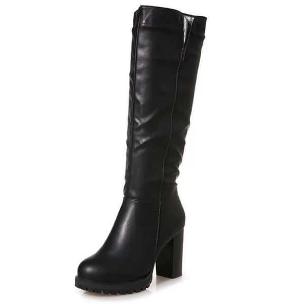 Comfort Knee High Boots Rhinestone Side Zip Women Boots Winter Platform Thick High Heels Black Shoes Women
Comfort Knee High Boots Rhinestone Side Zip Women Boots Winter Platform Thick High Heels Black Shoes Women