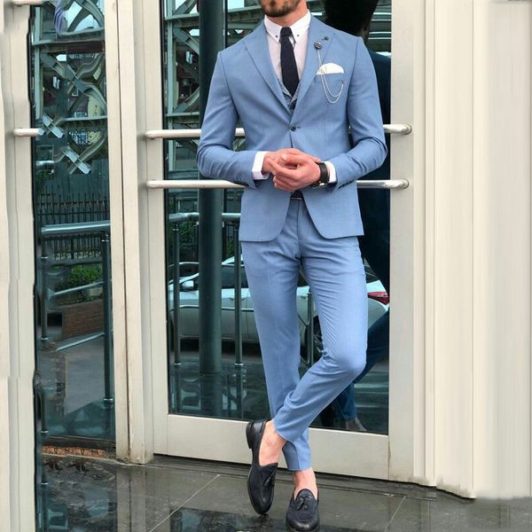 tailored made blue mens wedding tuxedo groom suits peaked lapel man blazer prom party 3piece jacket latest designs terno masculino, Black;gray
tailored made blue mens wedding tuxedo groom suits peaked lapel man blazer prom party 3piece jacket latest designs terno masculino, Black;gray